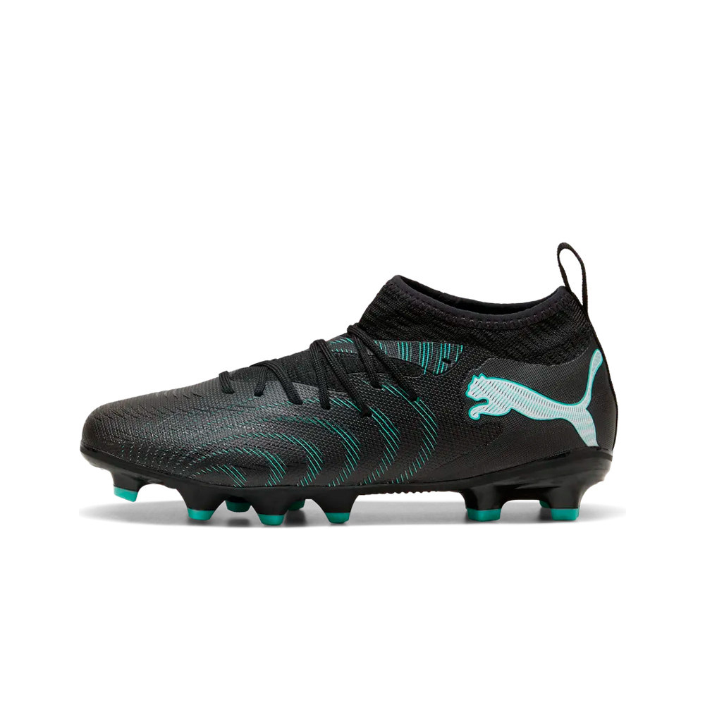 Puma botas de futbol niño cesped artificial FUTURE 9 MATCH FG/AG JR NE lateral exterior