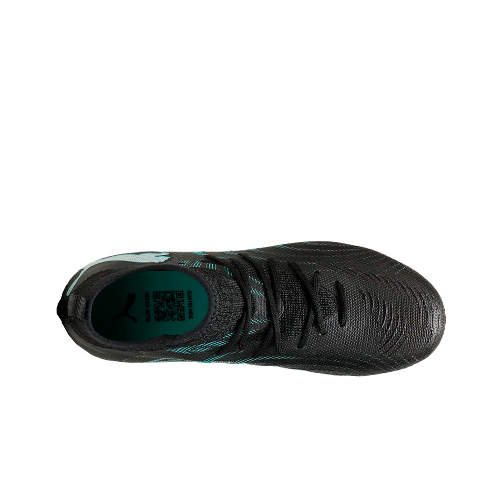 Puma botas de futbol niño cesped artificial FUTURE 9 MATCH FG/AG JR NE vista superior