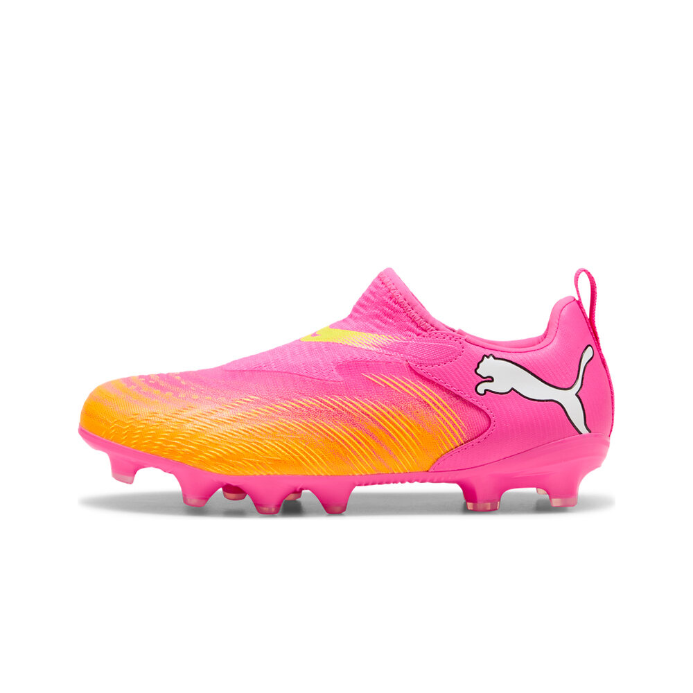 Puma botas de futbol niño cesped artificial FUTURE 9 MATCH LL FG/MG JR RSAZ lateral exterior