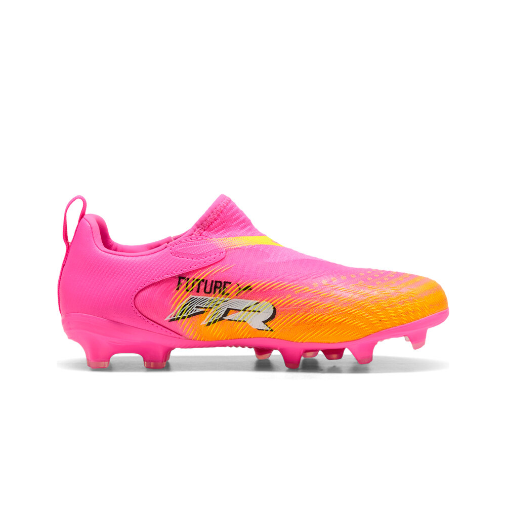 Puma botas de futbol niño cesped artificial FUTURE 9 MATCH LL FG/MG JR RSAZ lateral interior