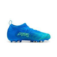Puma botas de futbol niño cesped artificial FUTURE 9 MATCH MG JR AZ lateral interior