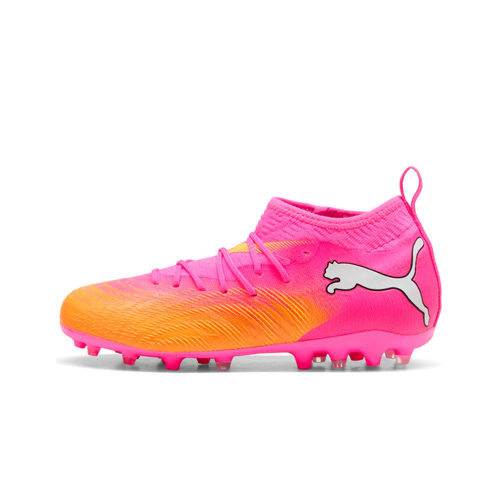 Puma botas de futbol niño cesped artificial FUTURE 9 MATCH MG JR RSAZ lateral exterior