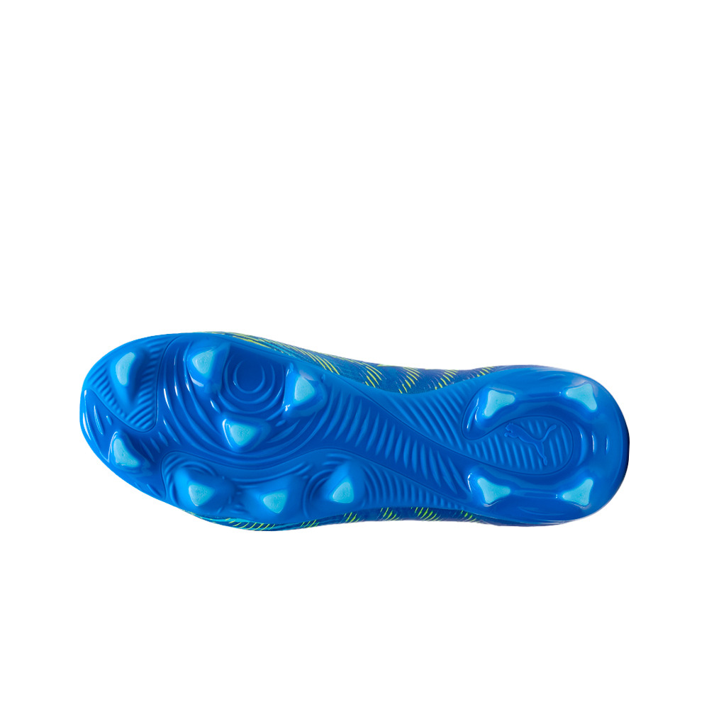 Puma botas de futbol niño cesped artificial FUTURE 9 PRO FG/AG JR AZ puntera