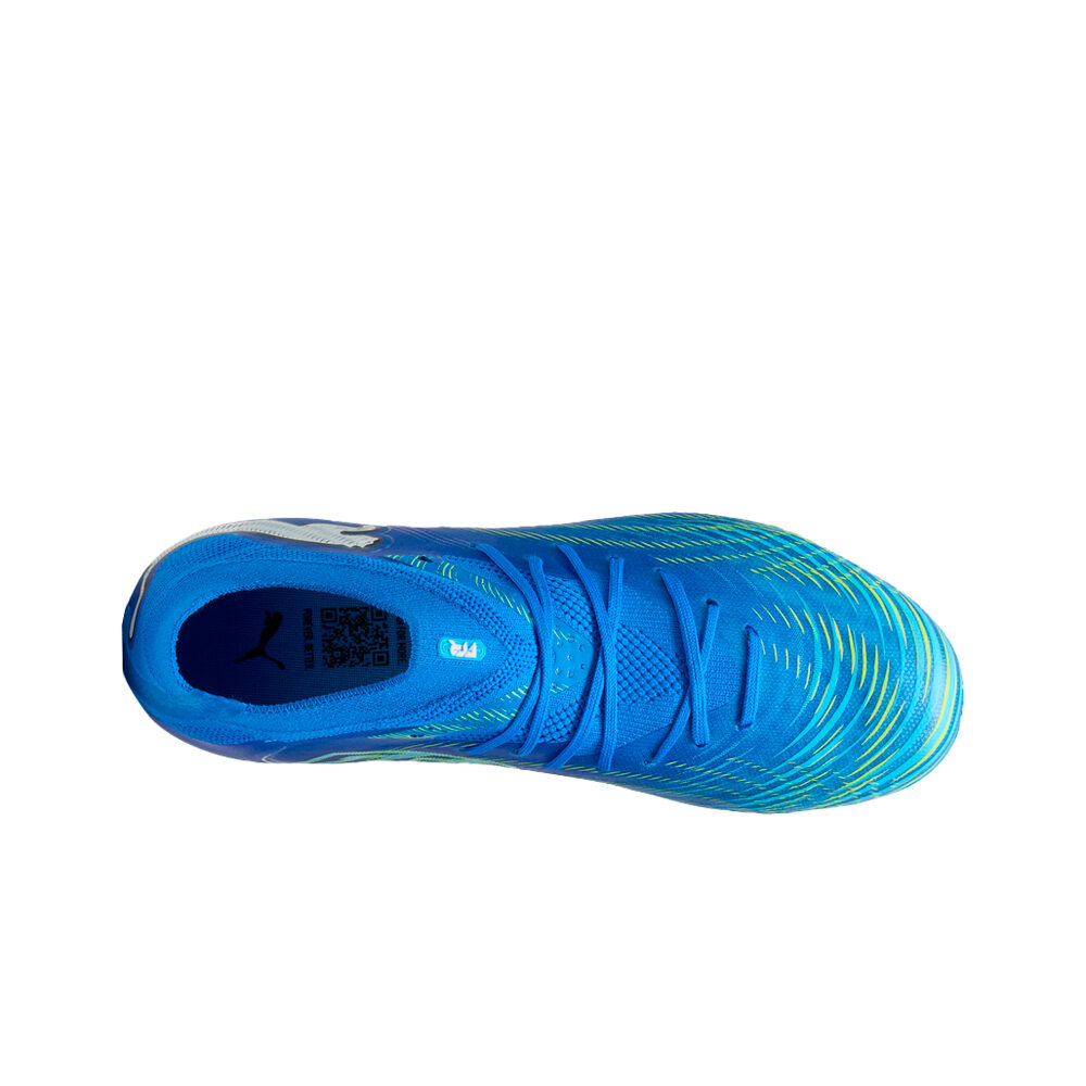 Puma botas de futbol niño cesped artificial FUTURE 9 PRO FG/AG JR AZ vista trasera
