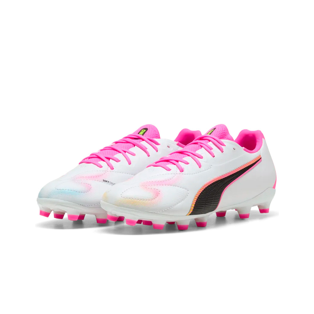Puma botas de futbol niño cesped artificial KING 20 MATCH FG/AG lateral interior