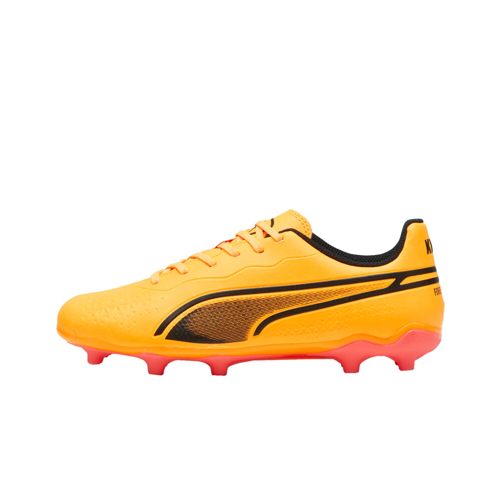 Puma botas de futbol niño cesped artificial KING MATCH FG/AG Jr lateral exterior