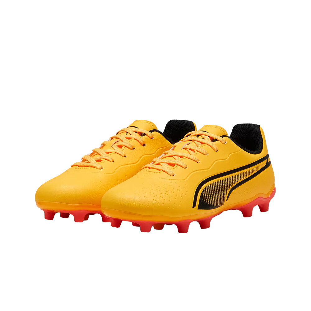 Puma botas de futbol niño cesped artificial KING MATCH FG/AG Jr lateral interior