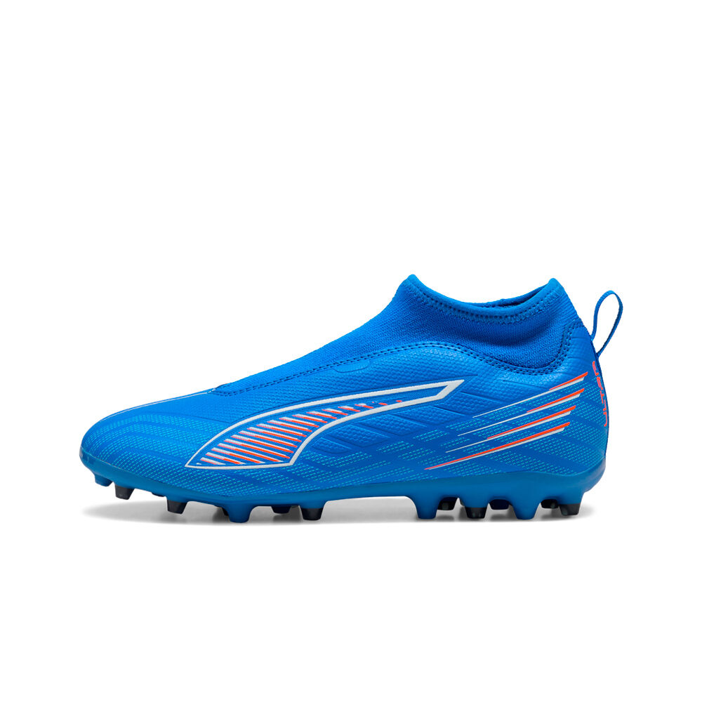 Puma botas de futbol niño cesped artificial ULTRA 6 MATCH+ LL MG lateral exterior