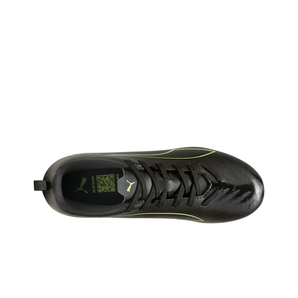 Puma botas de futbol niño cesped artificial ULTRA 6 PLAY FG/AG JR NE vista superior