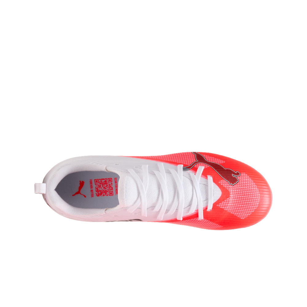 Puma botas de futbol niño cesped artificial ULTRA 7 MATCH FG/AG JR BLRO vista trasera