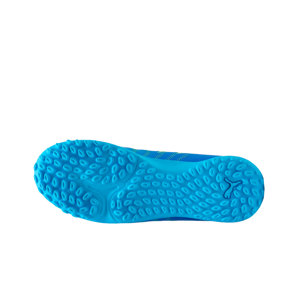 Puma botas de futbol niño multitaco y terreno duro FUTURE 9 PLAY TT JR AZ puntera