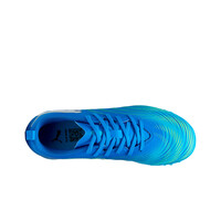 Puma botas de futbol niño multitaco y terreno duro FUTURE 9 PLAY TT JR AZ vista trasera
