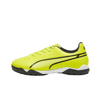 Puma botas de futbol niño multitaco y terreno duro KING MATCH TT + Mid Jr lateral exterior