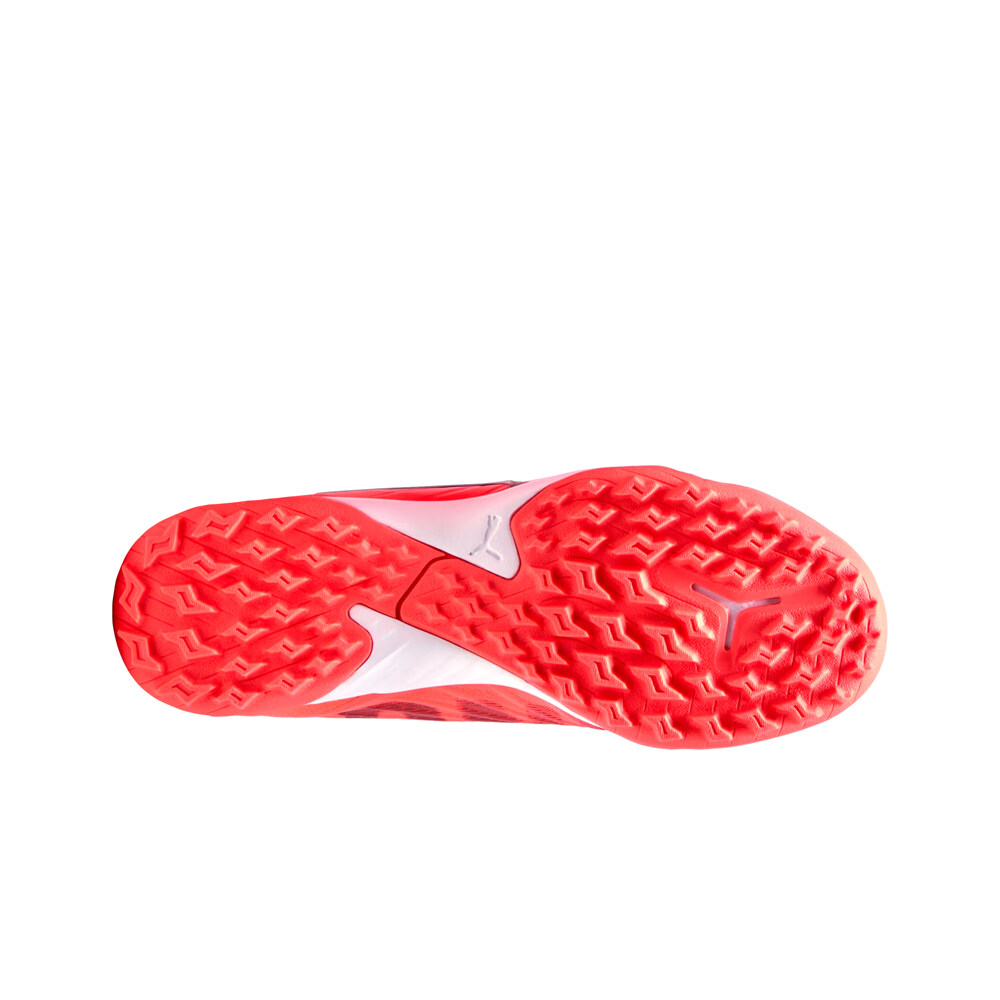 Puma botas de futbol niño multitaco y terreno duro KING MATCH TT+Mid Jr vista trasera