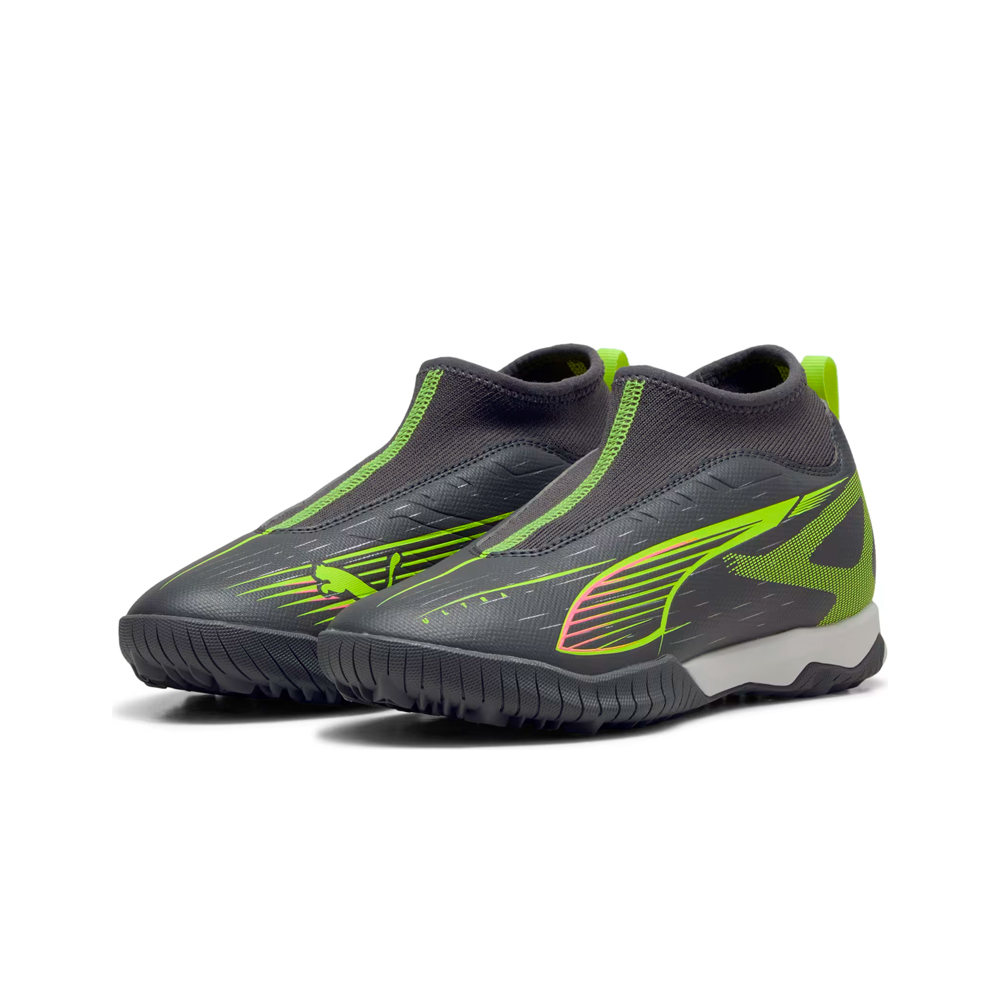 Puma botas de futbol niño multitaco y terreno duro ULTRA 5 MATCH+ LL TT + Mid Jr lateral interior