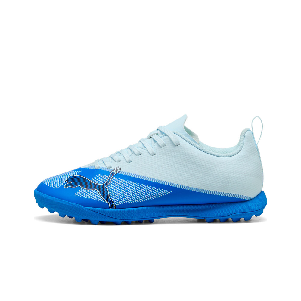 Puma botas de futbol niño multitaco y terreno duro ULTRA 7 PLAY TT JR BLAZ lateral exterior