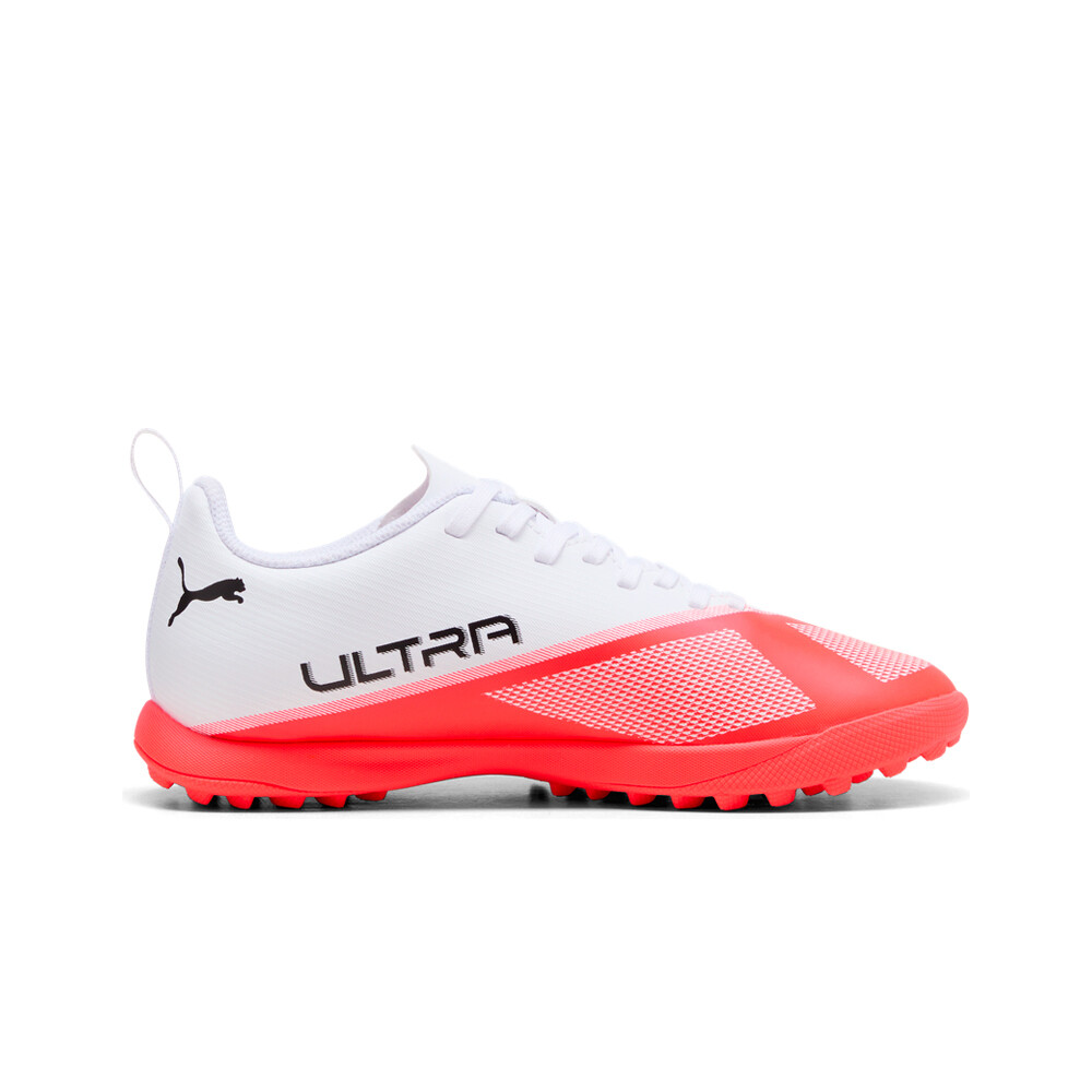 Puma botas de futbol niño multitaco y terreno duro ULTRA 7 PLAY TT JR BLRO lateral interior
