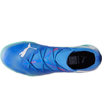Puma botas fútbol sala FUTURE 7 MATCH IT AZVE vista superior
