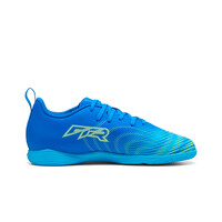 Puma botas fútbol sala niño FUTURE 9 PLAY IT JR AZ lateral interior