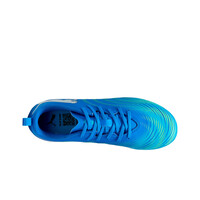Puma botas fútbol sala niño FUTURE 9 PLAY IT JR AZ vista trasera