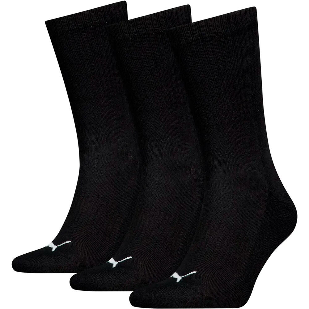 Puma calcetines deportivos UNISEX CUSHIONED NEXT CREW 3P vista frontal