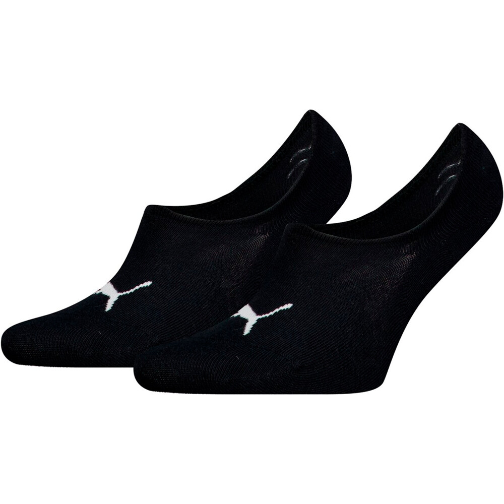 Puma calcetines deportivos UNISEX HIGH CUT FOOTIE 2P vista frontal