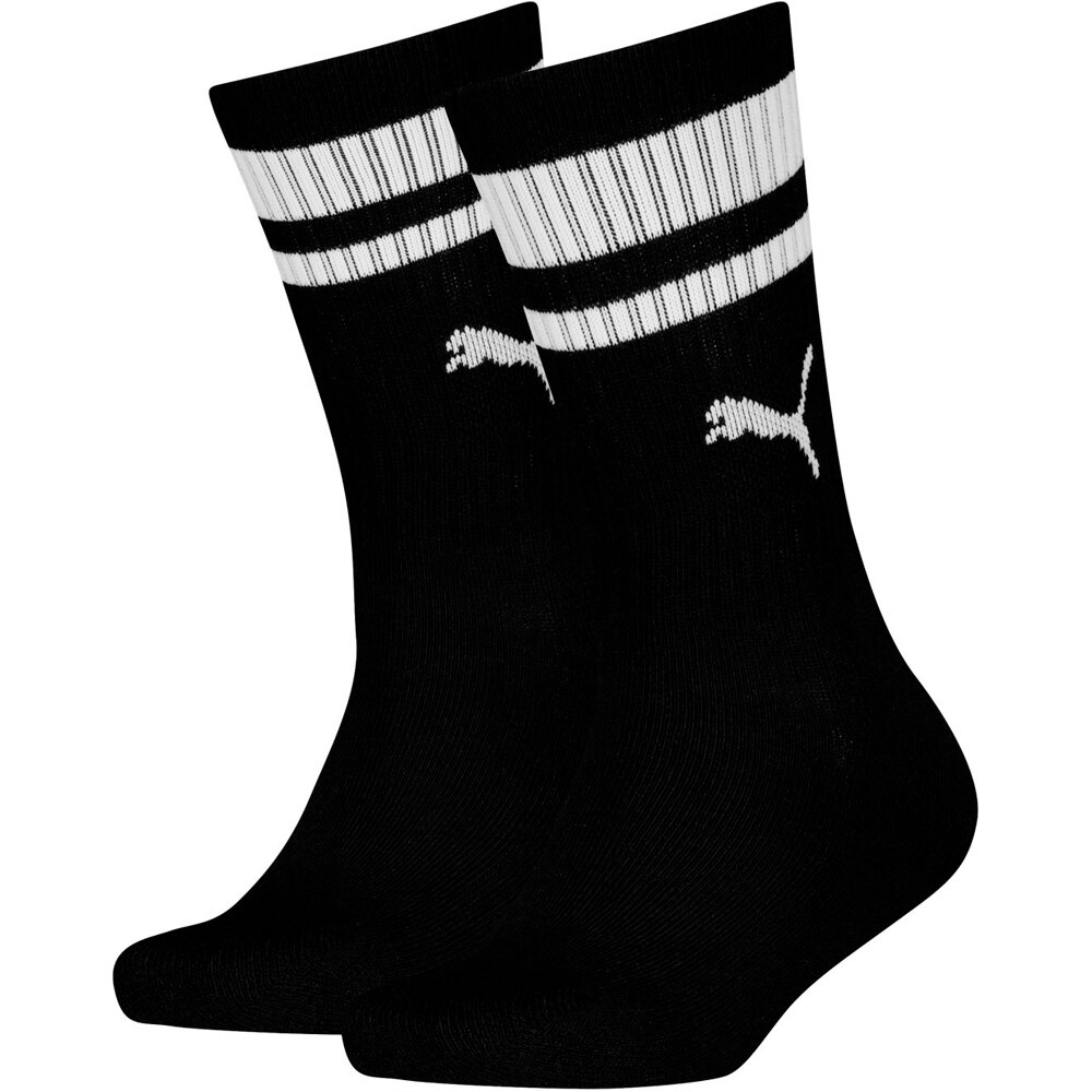 Puma calcetines niño KIDS HERITAGE CREW 2P vista frontal