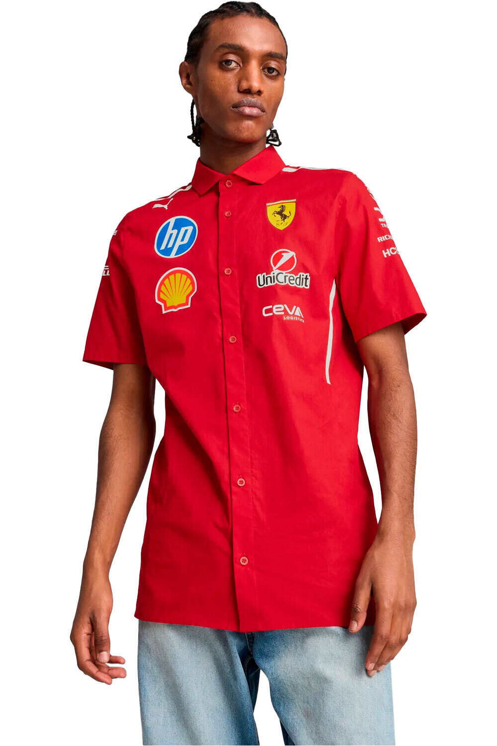 Puma camisa manga corta hombre SF Team Shirt vista frontal