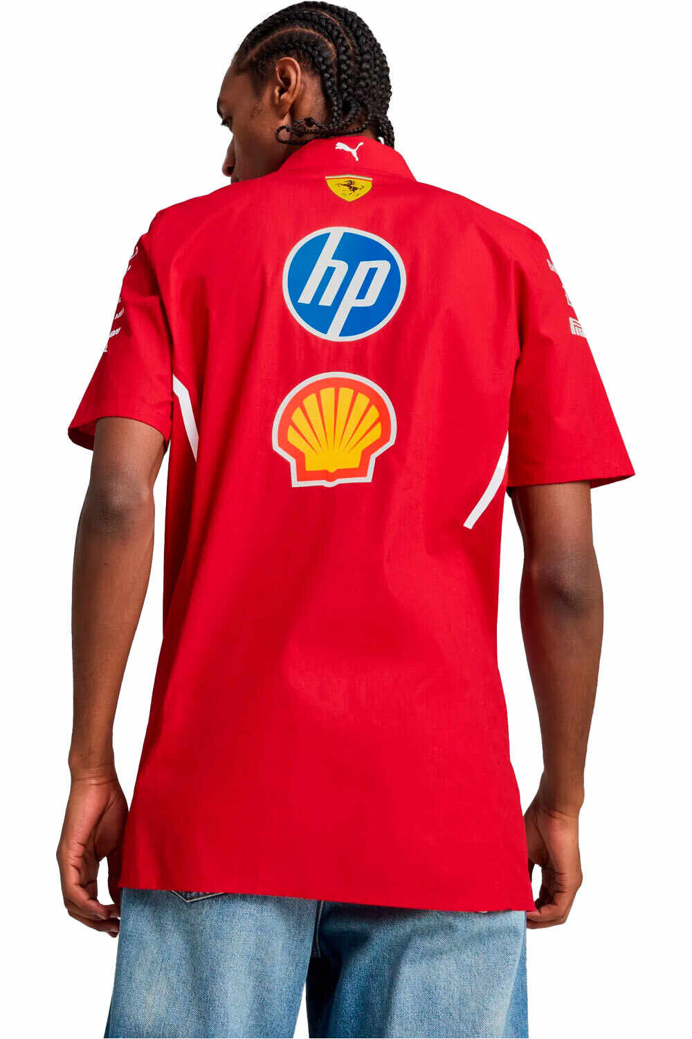 Puma camisa manga corta hombre SF Team Shirt vista trasera