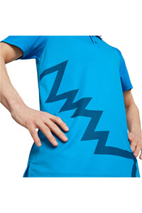 Puma camiseta baloncesto Hoops Team Polo vista detalle