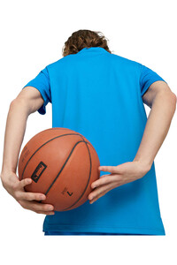 Puma camiseta baloncesto Hoops Team Polo vista trasera