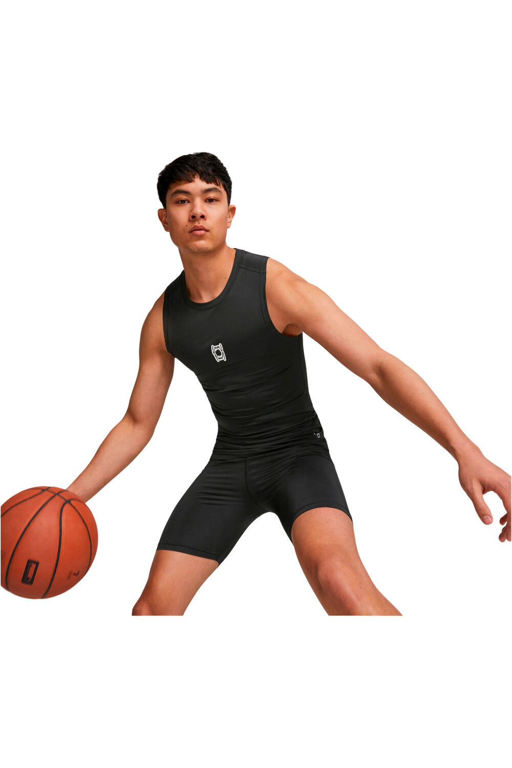 Puma camiseta baloncesto Hoops Team Slvs Top vista frontal