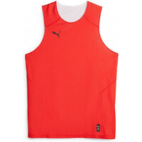 Puma camiseta baloncesto niños Hoops Team Junior Re vista frontal