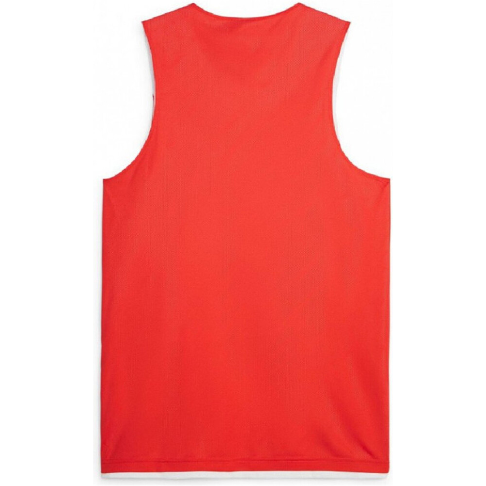 Puma camiseta baloncesto niños Hoops Team Junior Re vista trasera