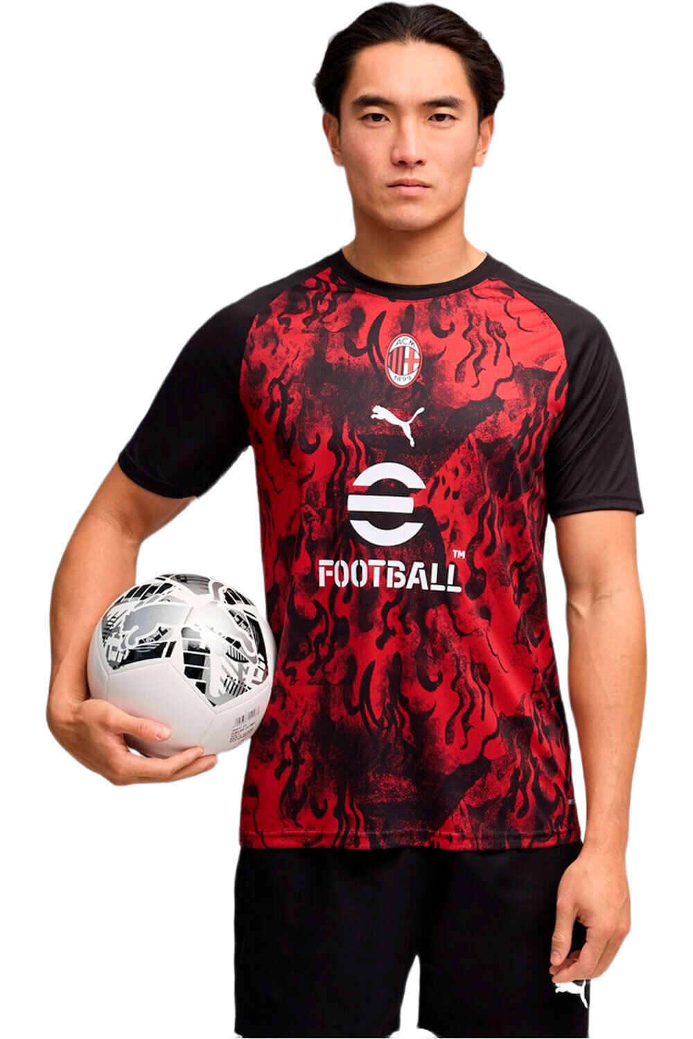 Puma camiseta de fútbol oficiales ACM Warm Up Jersey vista frontal