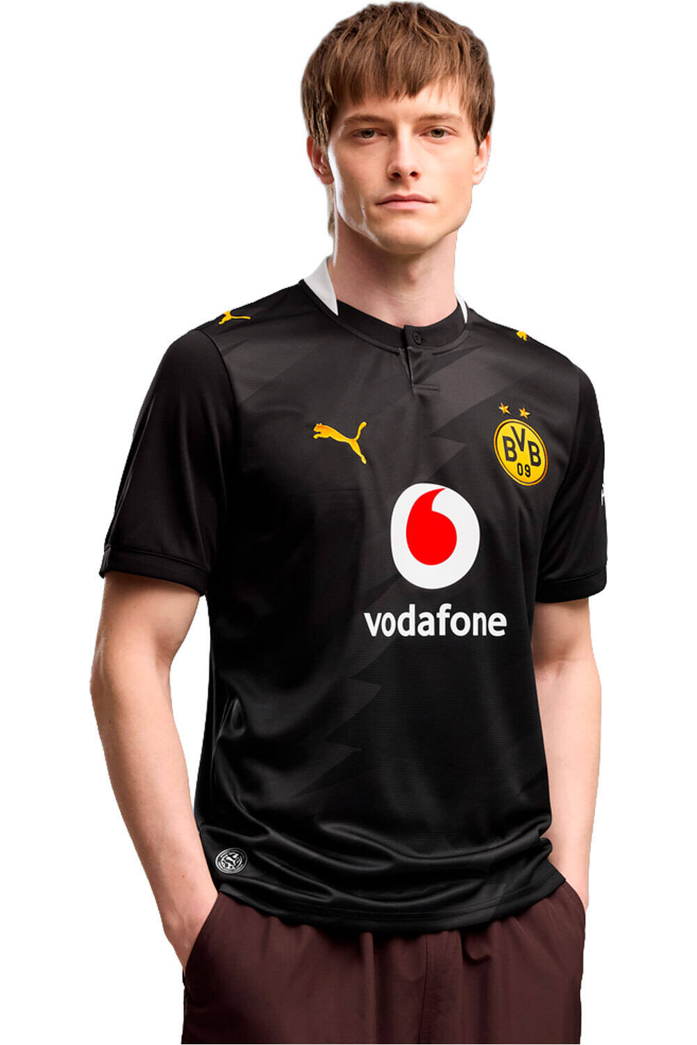 Puma camiseta de fútbol oficiales B.DORTMUND  27 JERSEY AWAY vista frontal