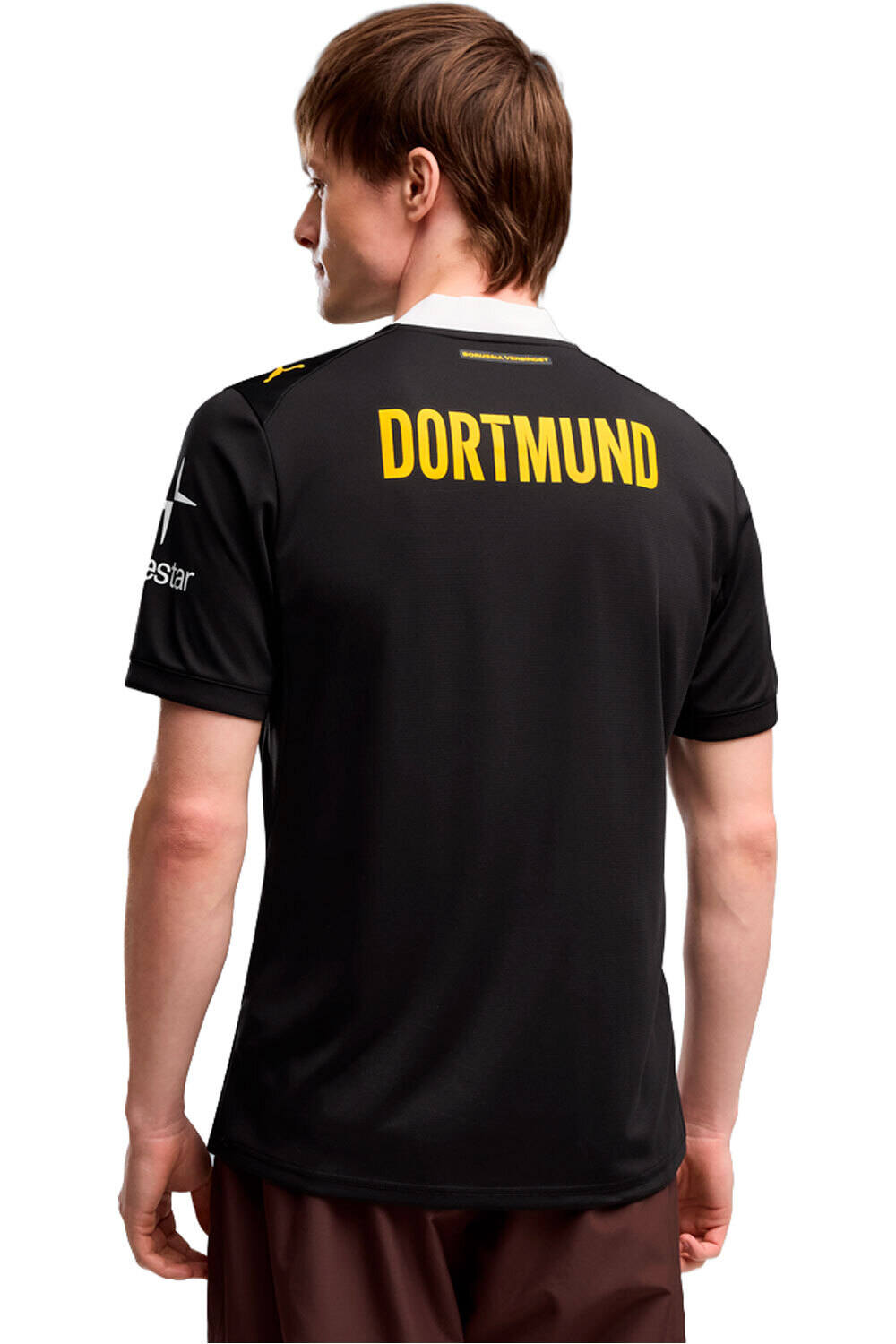 Puma camiseta de fútbol oficiales B.DORTMUND  27 JERSEY AWAY vista trasera