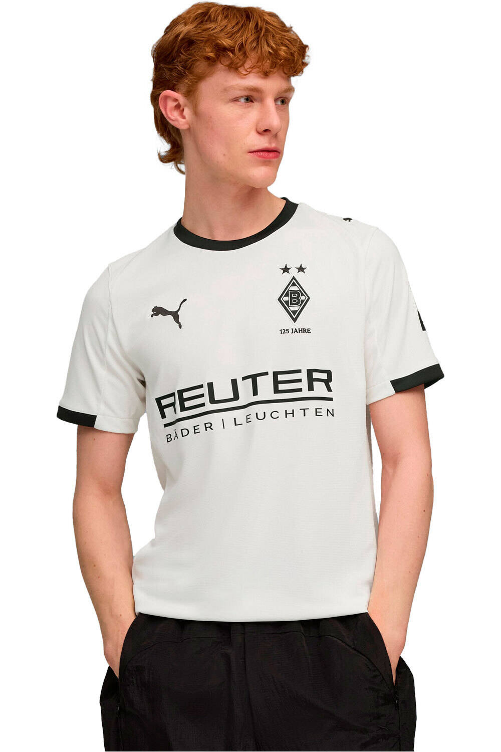 Puma camiseta de fútbol oficiales BORUSSIA M 26 Home Jersey Repl vista frontal