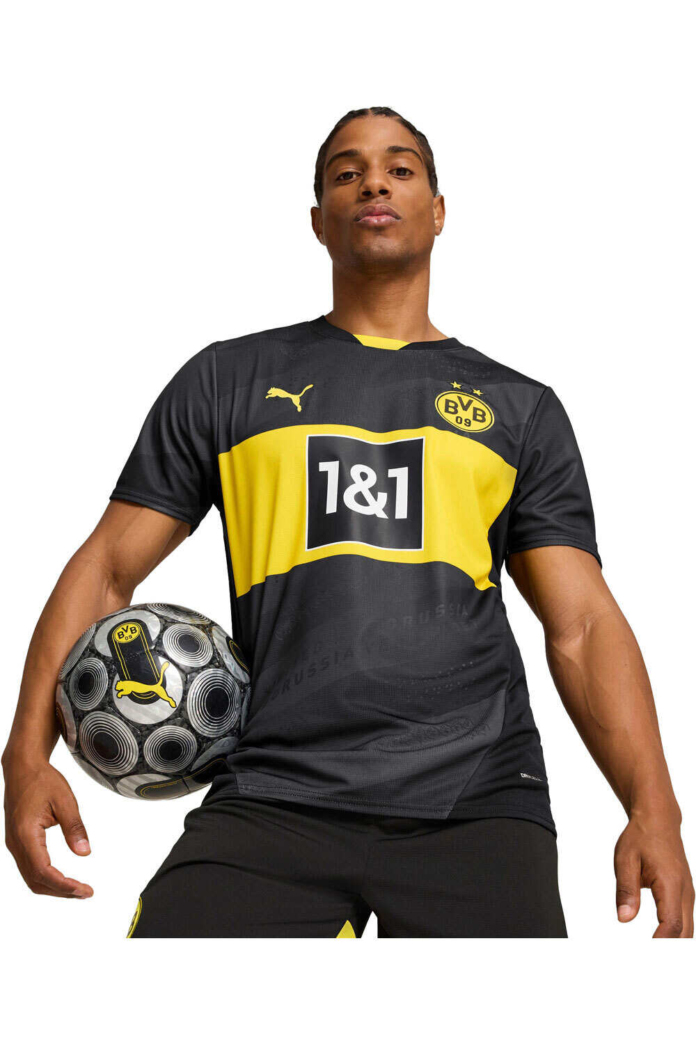 Puma camiseta de fútbol oficiales BORUSSIA.D 25 Away Jersey Replica vista frontal