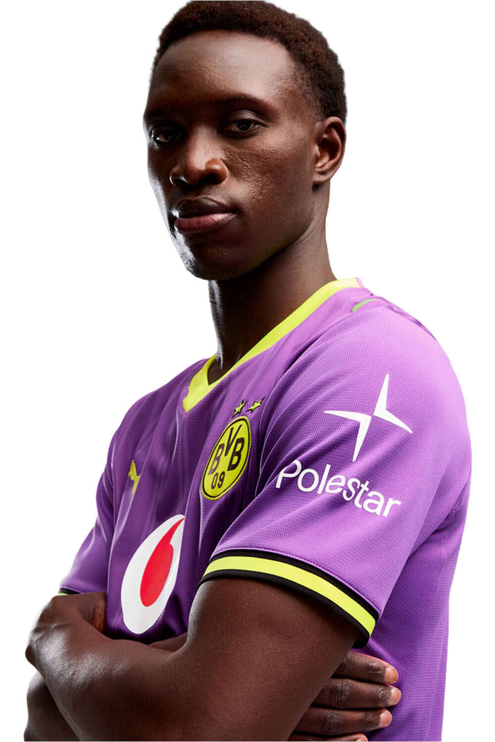 Puma camiseta de fútbol oficiales BVB Third Jersey Rep vista detalle