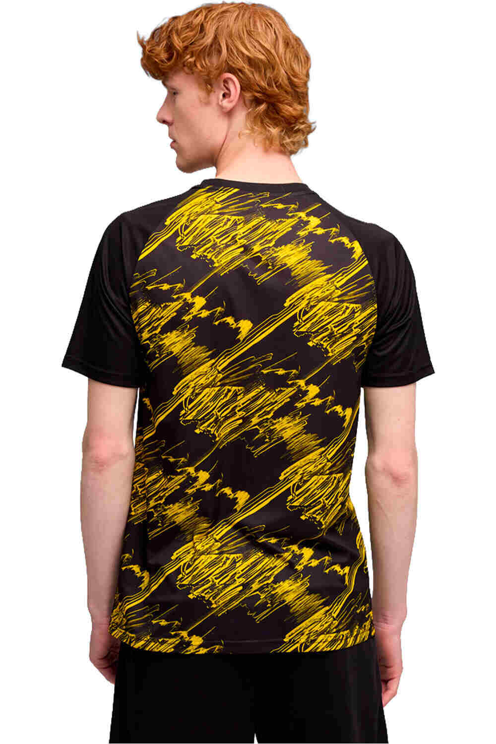 Puma camiseta de fútbol oficiales BVB Warm Up Jersey vista trasera