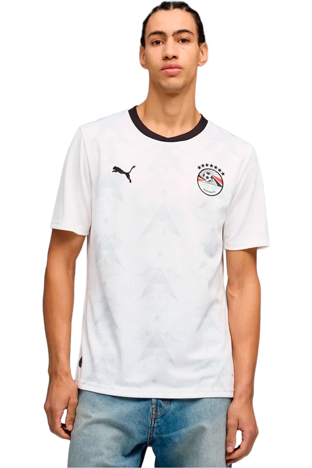 Puma camiseta de fútbol oficiales EGIPTO 25 AWAY JERSEY vista frontal