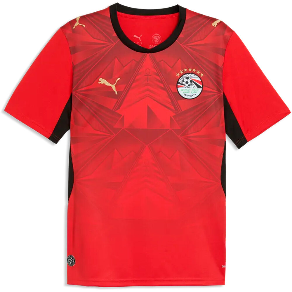 Puma camiseta de fútbol oficiales EGIPTO 25 HOME JERSEY 04