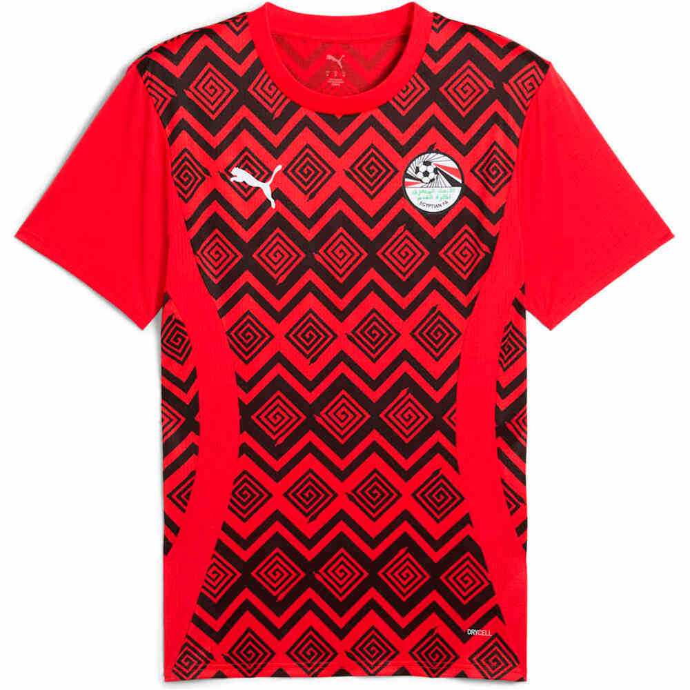 Puma camiseta de fútbol oficiales EGIPTO 25 Prematch SS Jersey 04