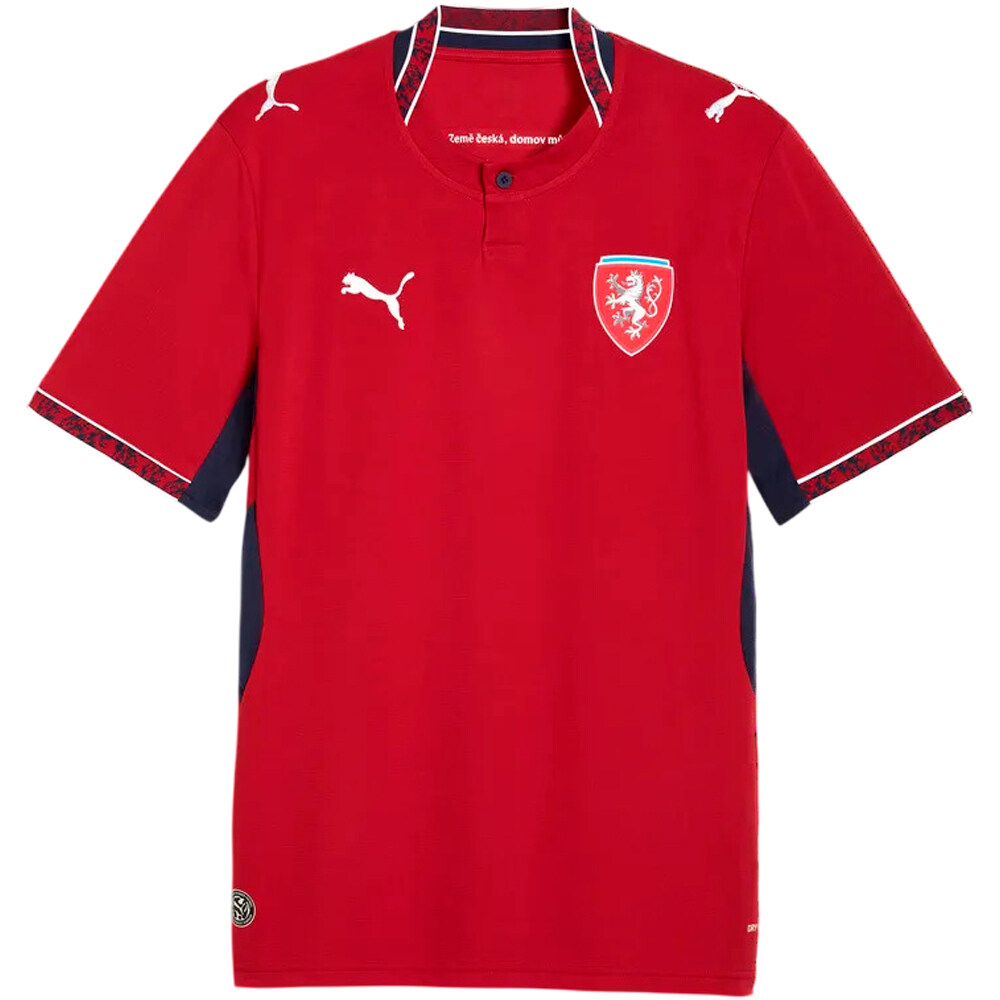 Puma camiseta de fútbol oficiales FACR Home Jersey Rep vista detalle