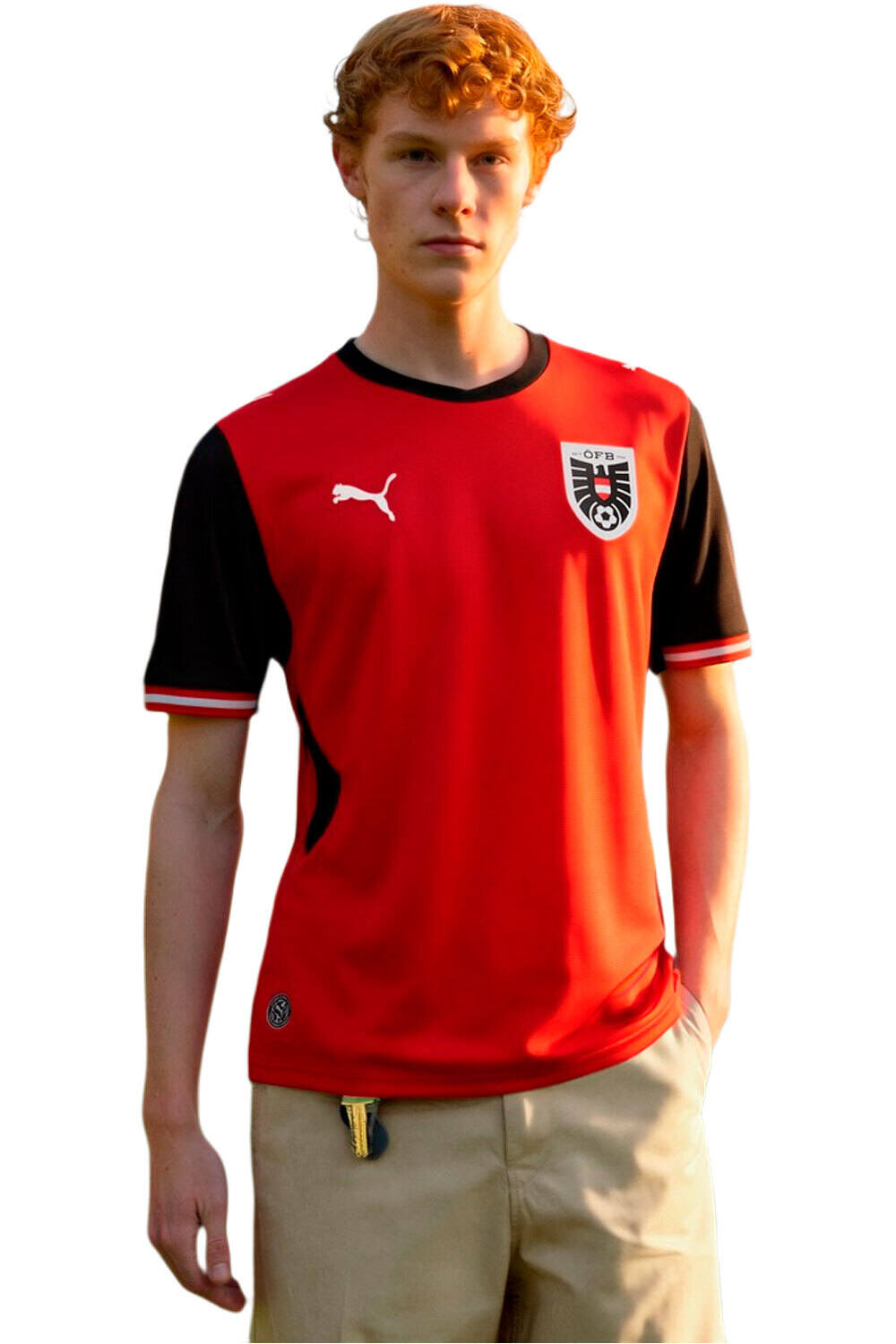 Puma camiseta de fútbol oficiales FB Home Jersey Repl vista frontal