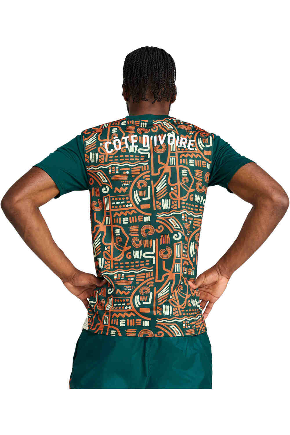 Puma camiseta de fútbol oficiales FIF Prematch SS Jersey vista trasera