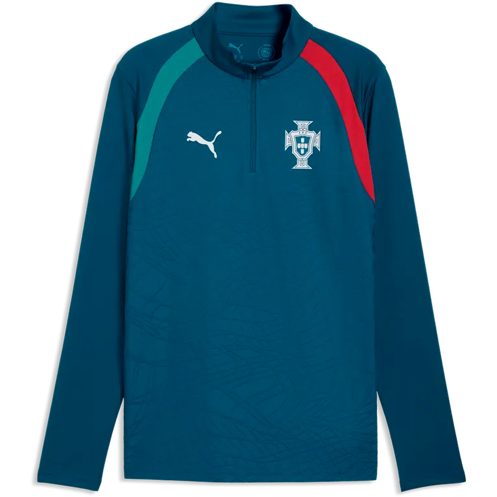 Puma camiseta de fútbol oficiales FPF Training 1/4 Zip 04