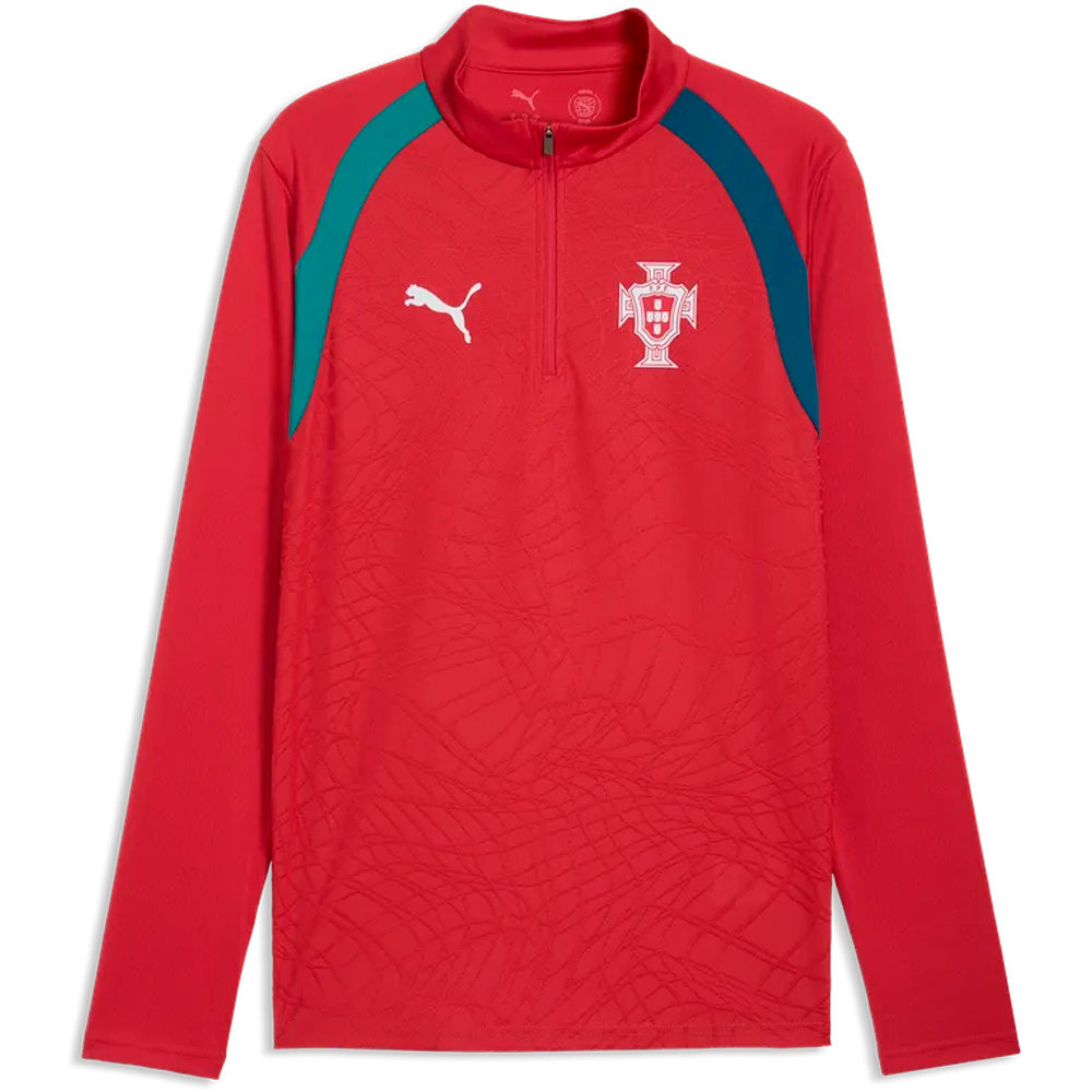 Puma camiseta de fútbol oficiales FPF Training 1/4 Zip 04