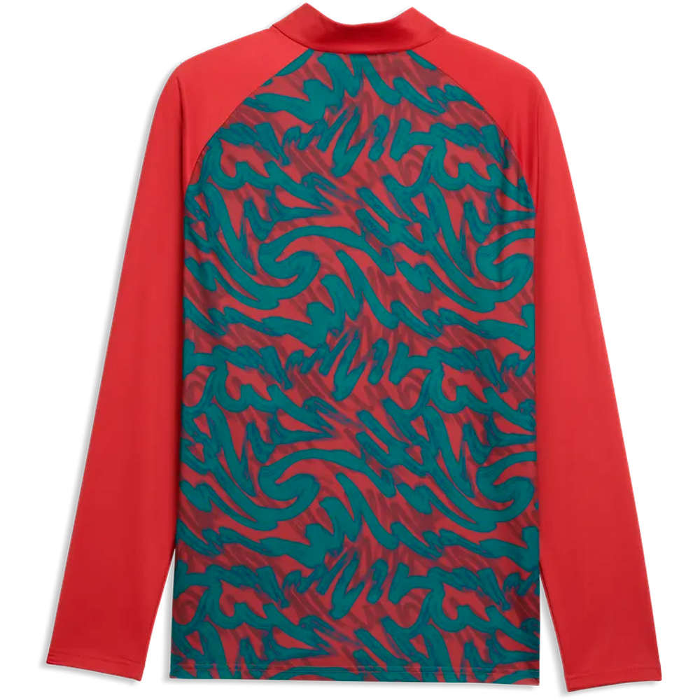 Puma camiseta de fútbol oficiales FPF Warm Up 1/4 Zip 03